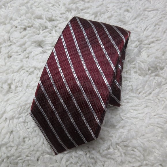 Michael Kors striped silk tie
